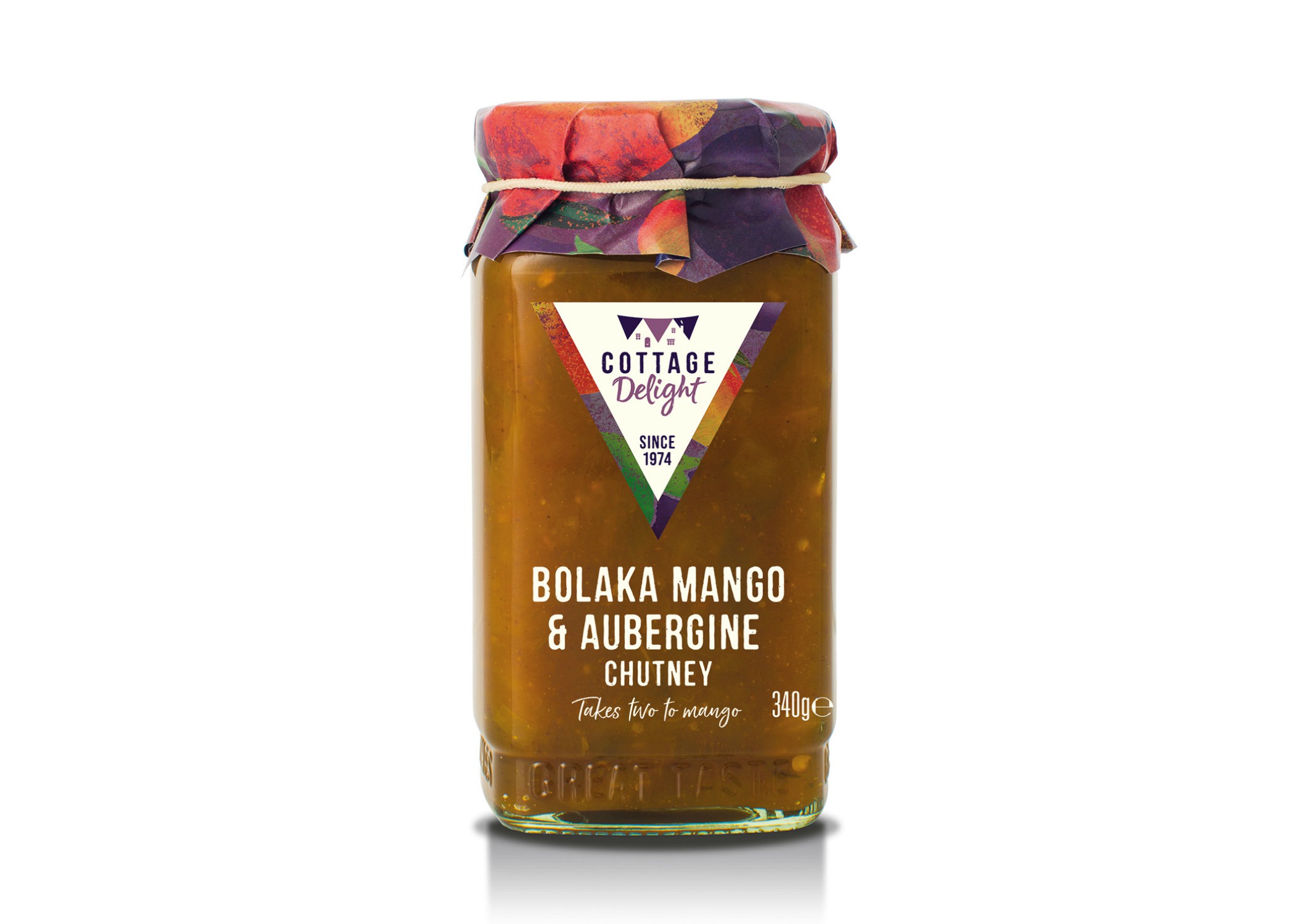 Bolaka <b>Mango</b> & Aubergine <b>Chutney</b> 350g - Say Cheese.