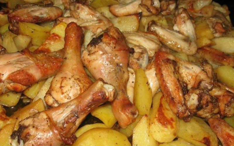 Chicken & potatoes
